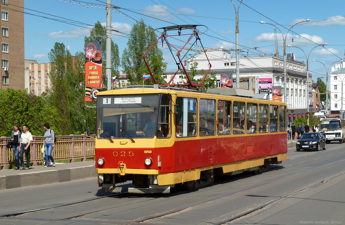 Орёл, Tatra T6B5SU № 025