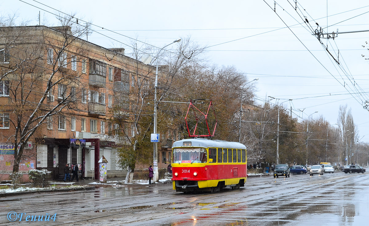 Volgograd, Tatra T3SU (2-door) Nr. 3014