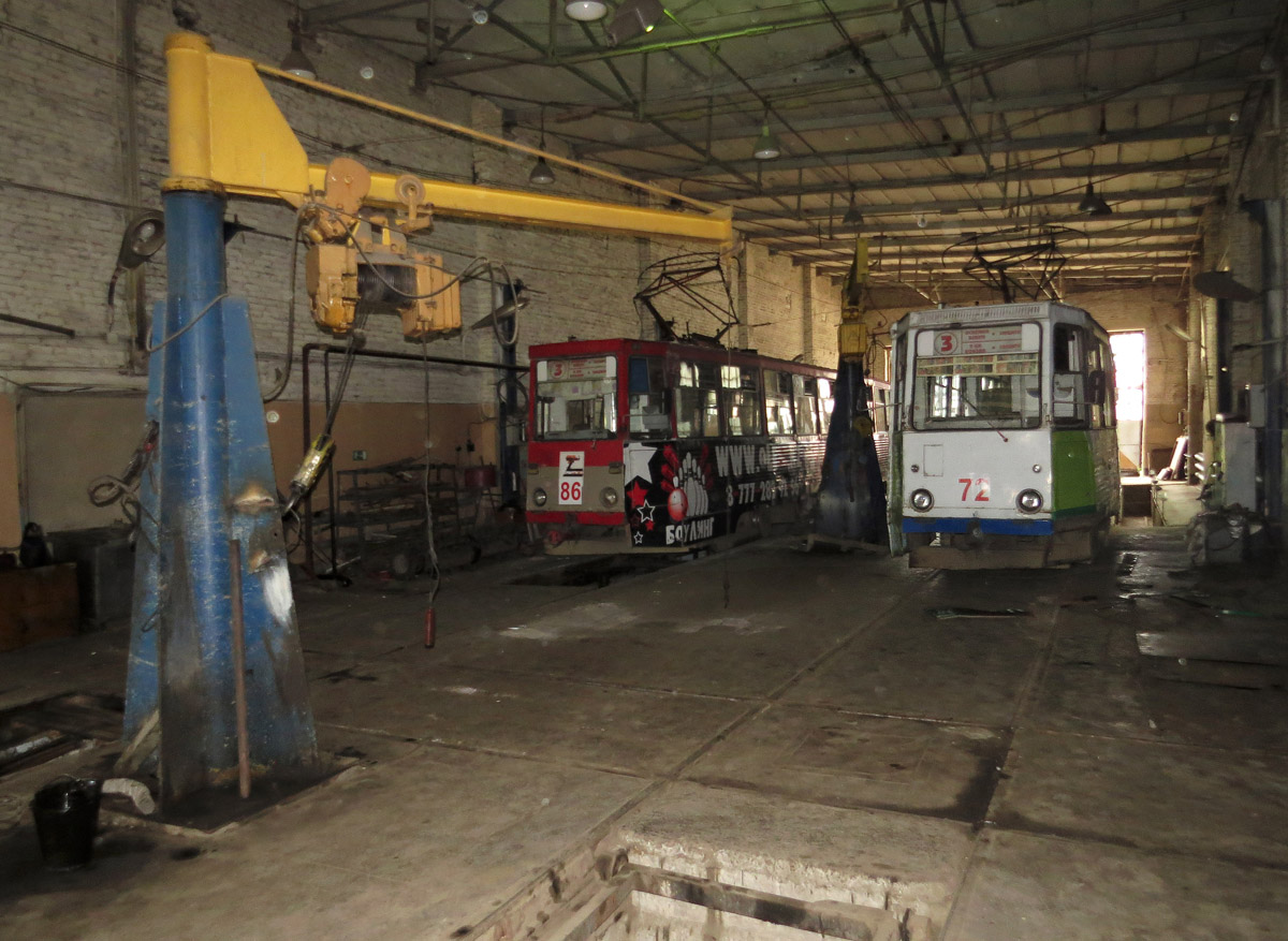 Усть-Каменогорск, 71-605 (КТМ-5М3) № 86; Усть-Каменогорск, 71-605 (КТМ-5М3) № 72