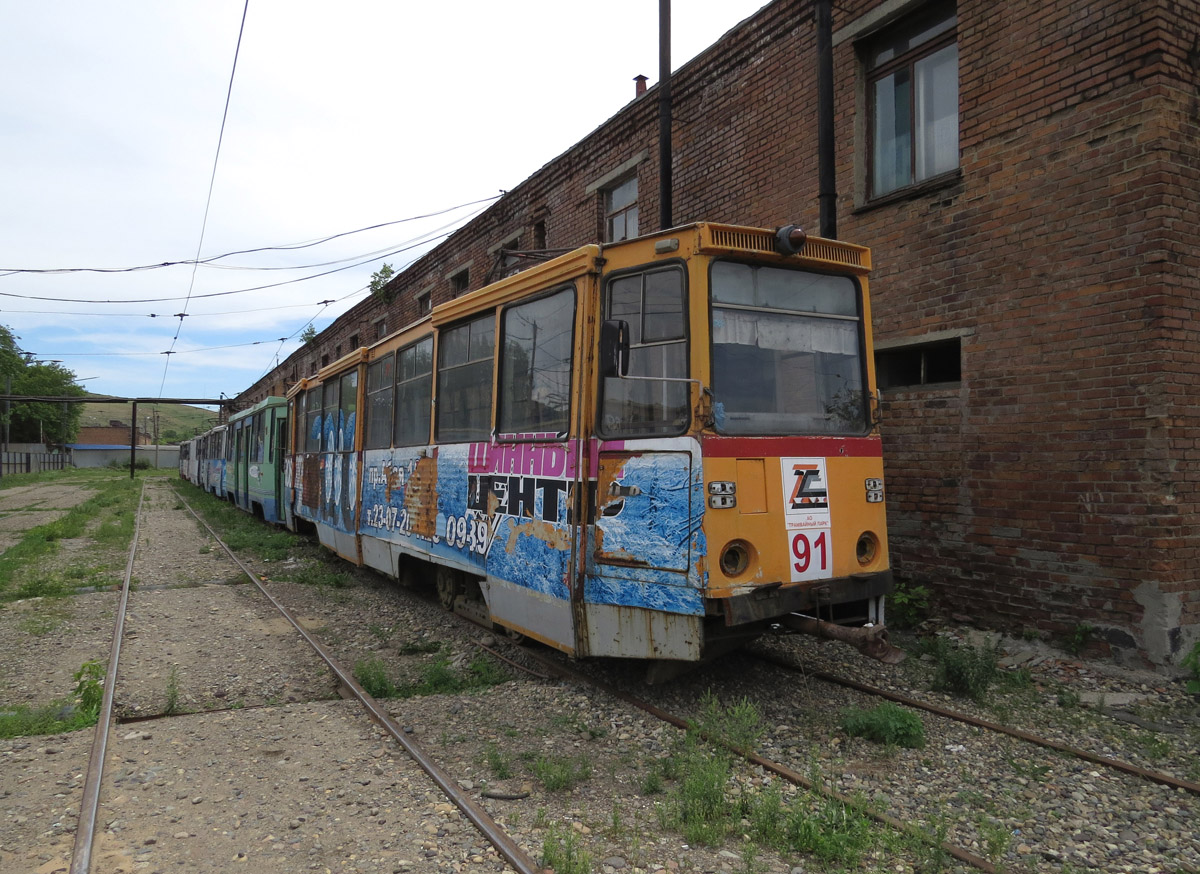 Усть-Каменогорск, 71-605 (КТМ-5М3) № 91