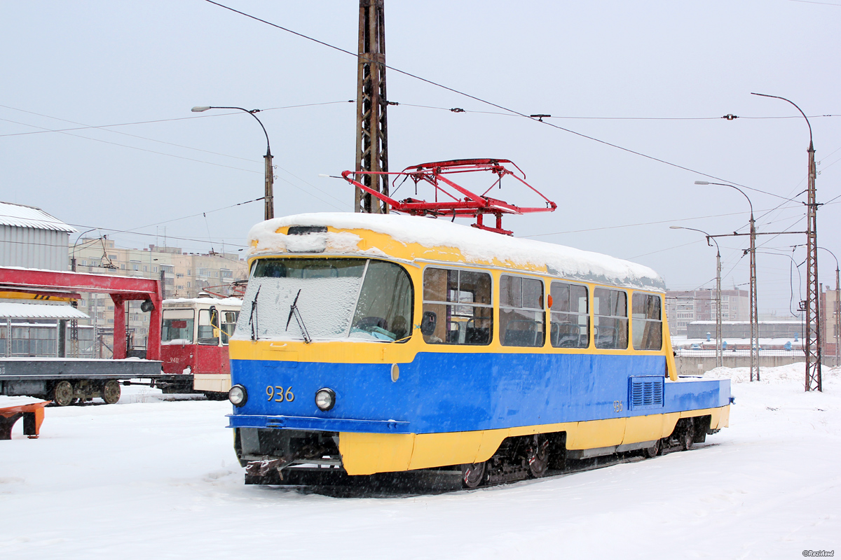 Yekaterinburg, Tatra T3SU (2-door) č. 936