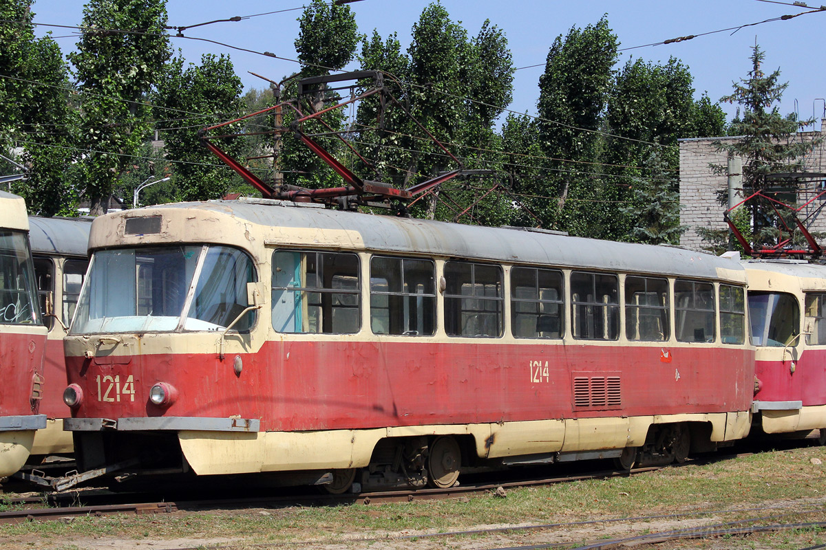 Днепр, Tatra T3SU № 1214