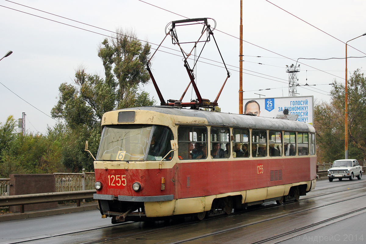 Днепр, Tatra T3SU № 1255