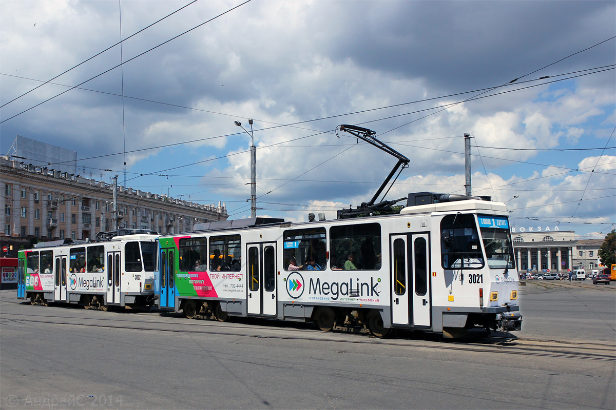 Днепр, Tatra T6A2M № 3021 Днепр, Tatra T6A2M № 3021