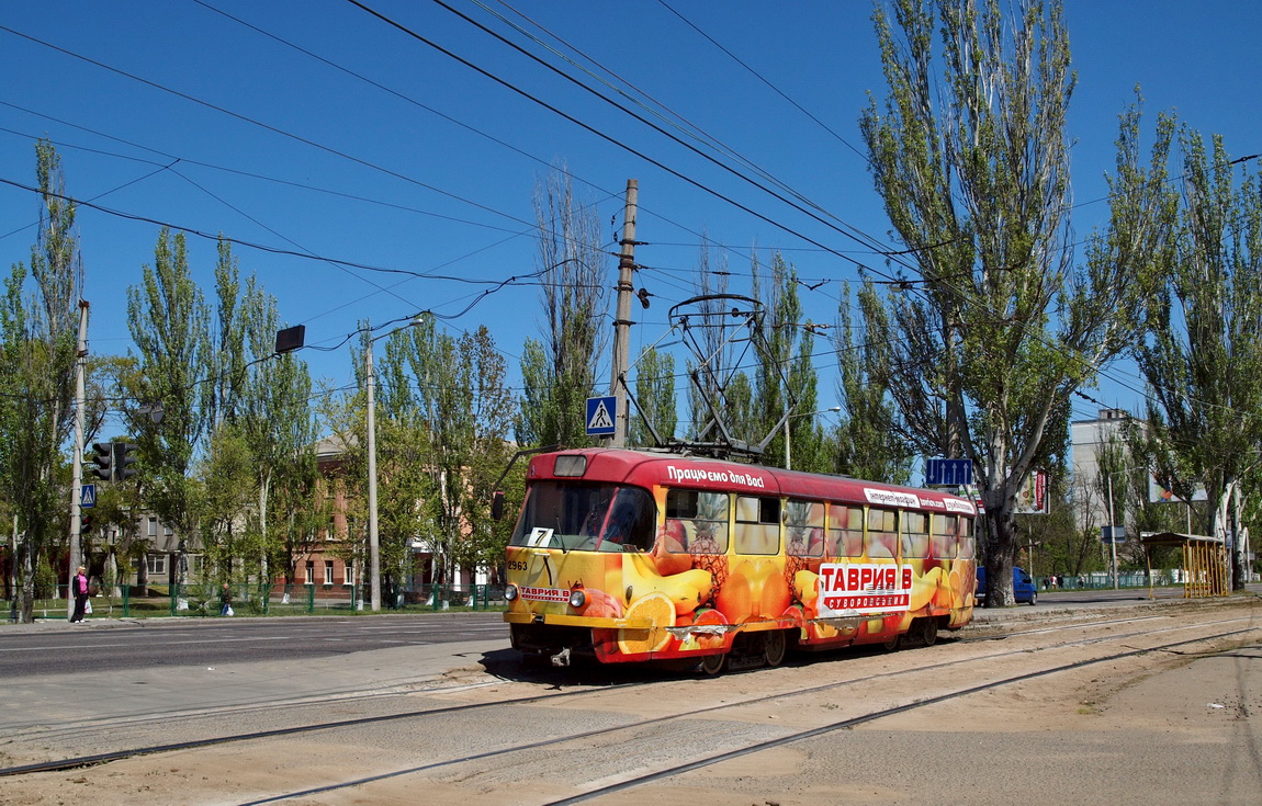 Одесса, Tatra T3R.P № 2963