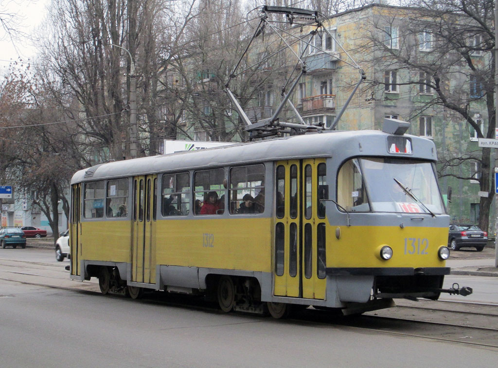 Dnipro, Tatra T3SU # 1312