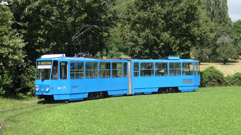 Загреб, Tatra KT4YU № 303