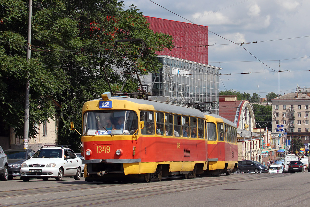 Днепр, Tatra T3SU № 1349