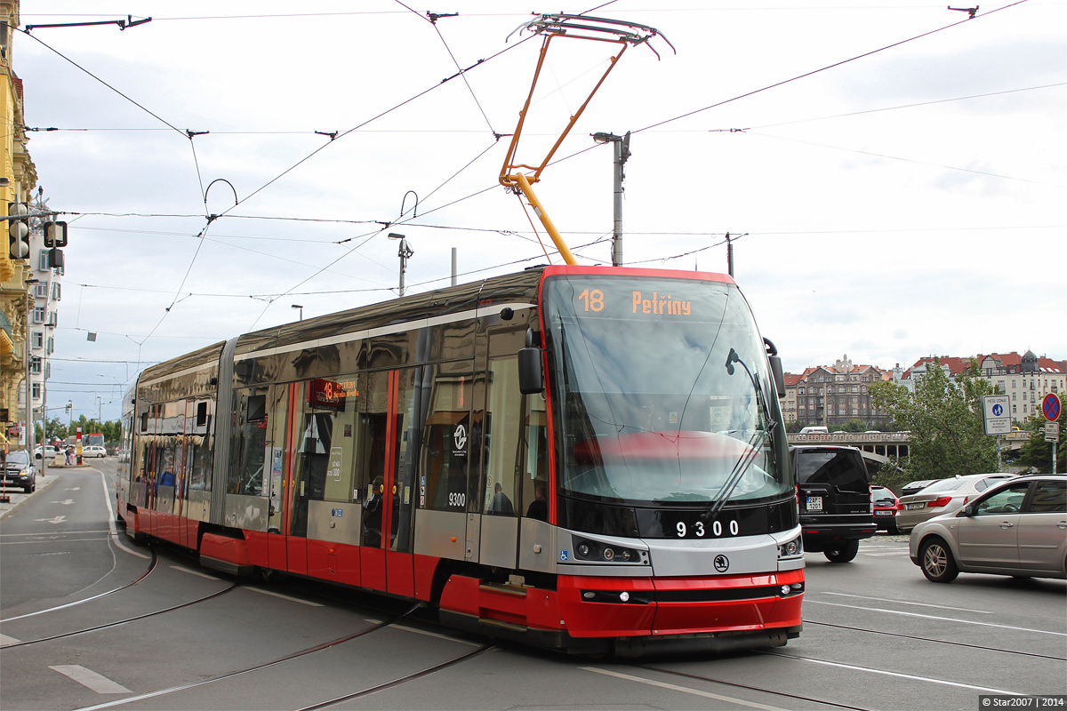 Прага, Škoda 15T3 ForCity Alfa Praha № 9300