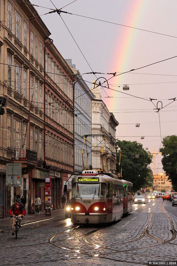 Прага, Tatra T3R.PLF № 8256