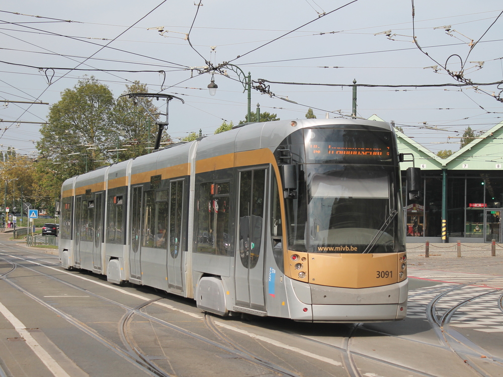 Брюссель, Bombardier T3000 № 3091
