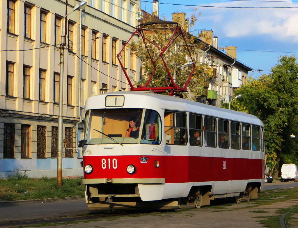 Самара, Tatra T3SU № 810; Самара — Конечные станции и кольца (трамвай)