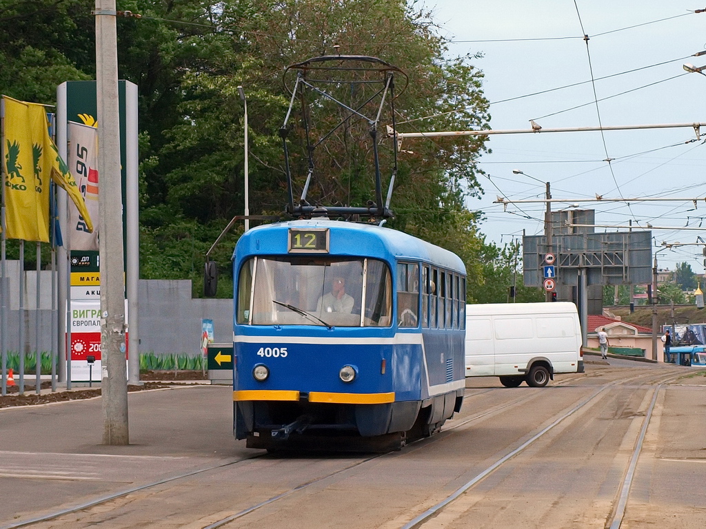 Одесса, Tatra T3R.P № 4005