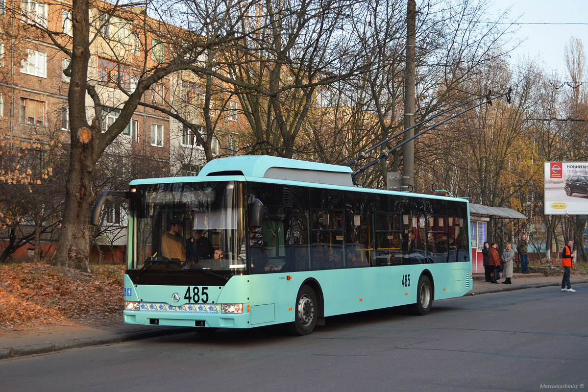 Чернигов, Еталон Т12110 «Барвінок» № 485; Чернигов — Экскурсия, посвящённая 50-летию Черниговского троллейбуса