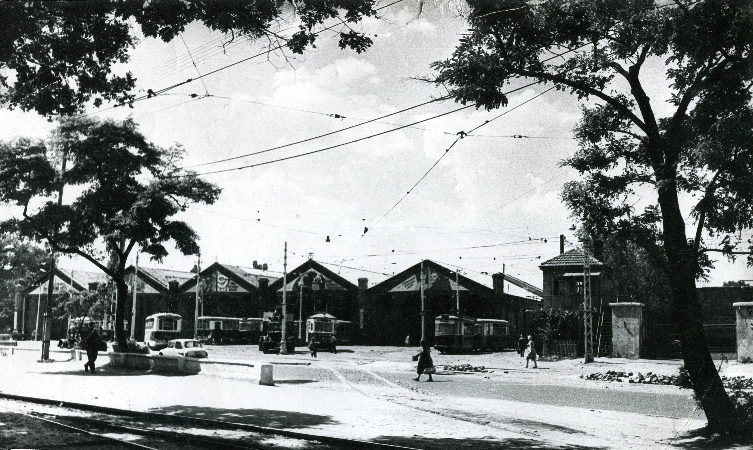 Odessza — Old Photos: Tramway; Odessza — Tramway Depot #1 & ORZET