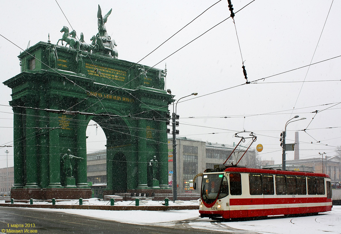 Санкт-Петербург, 71-134А (ЛМ-99АВН) № 1374