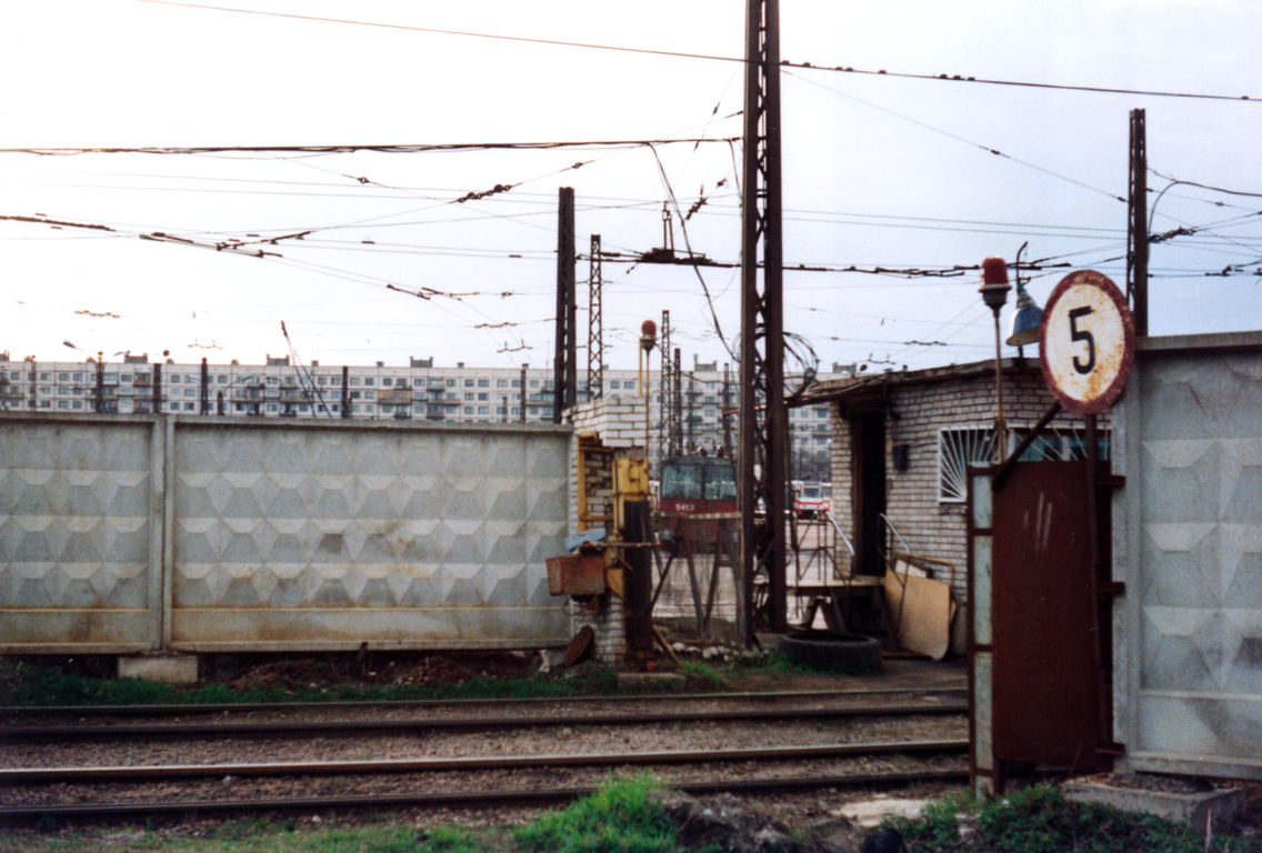 Sankt Peterburgas — Joint tramway-trolleybus depot