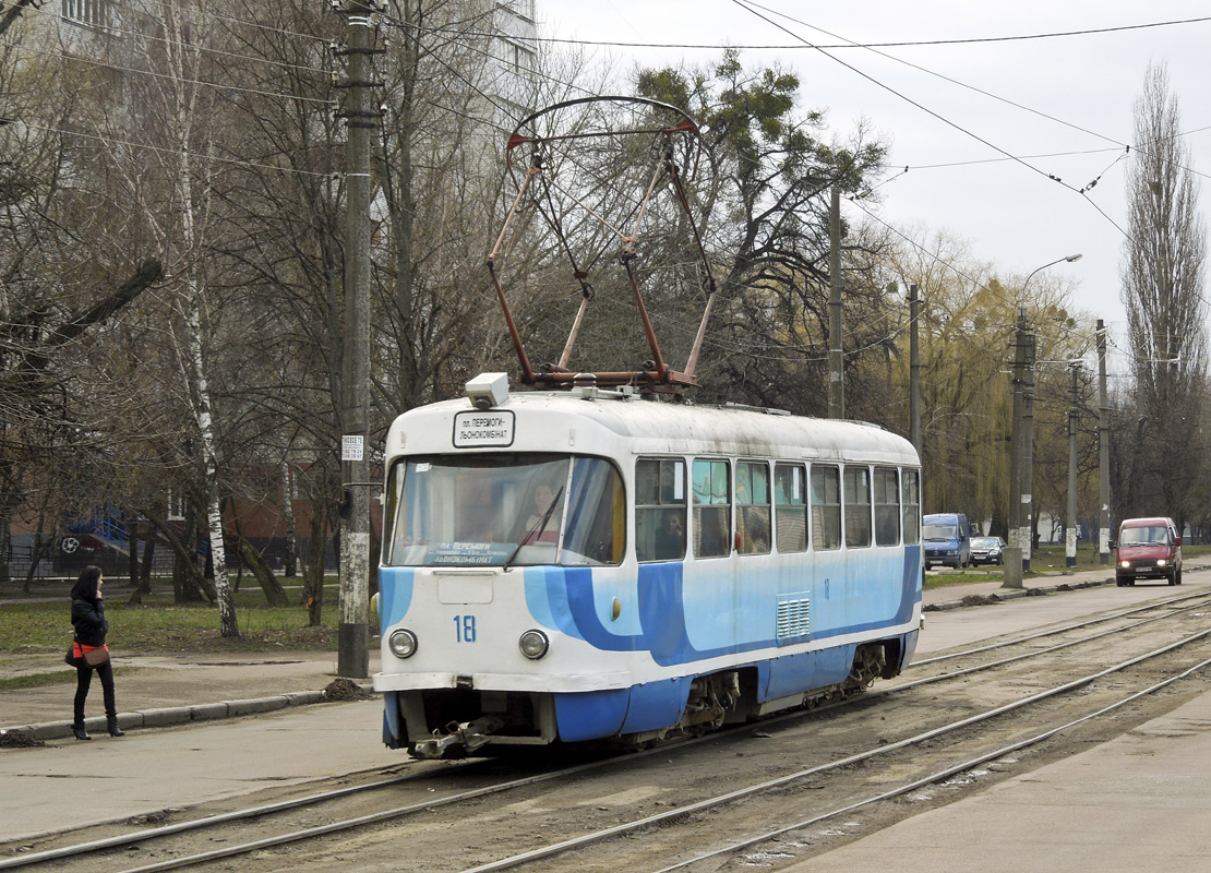 Житомир, Tatra T4SU № 18