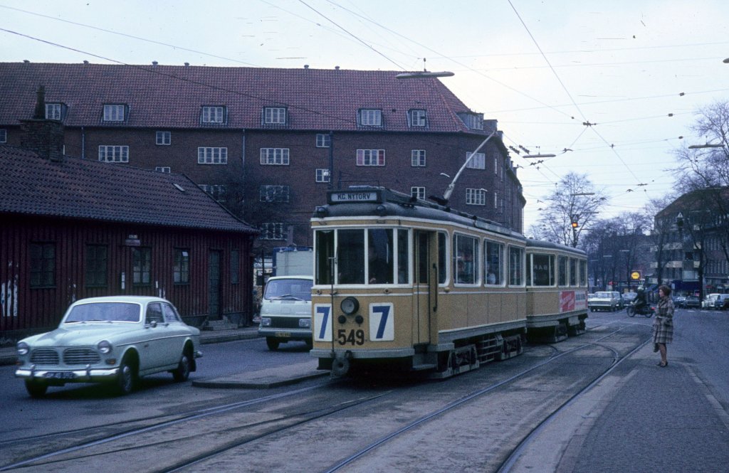 Copenhagen, KS Lunding 4-axle motor car № 549