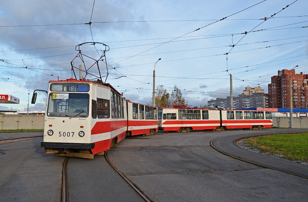 Санкт-Петербург, ЛВС-86К № 5007