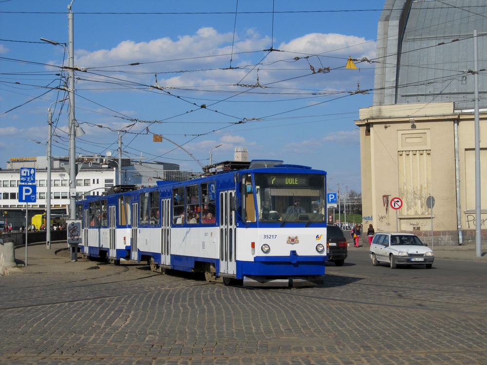 Рига, Tatra T3MR (T6B5-R) № 35217