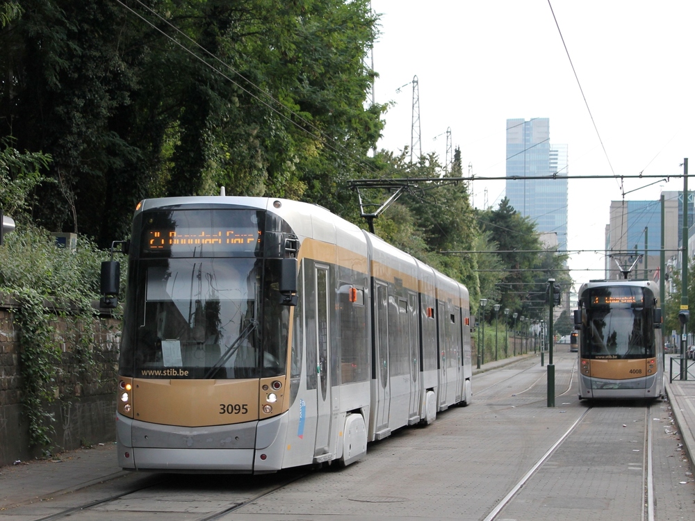 Brussels, Bombardier T3000 Br. 3095