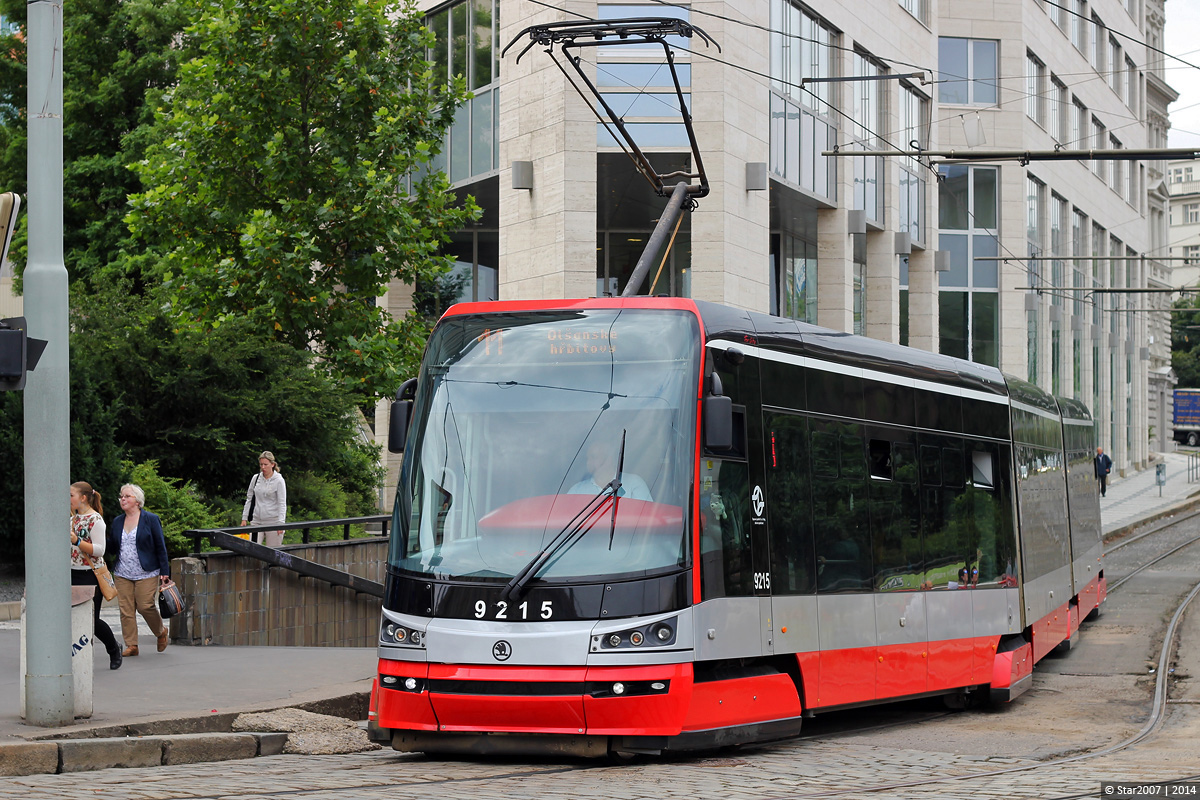 Прага, Škoda 15T2 ForCity Alfa Praha № 9215