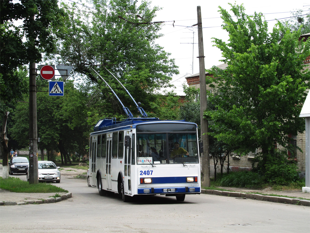 Харьков, Škoda 14Tr18/6M № 2407