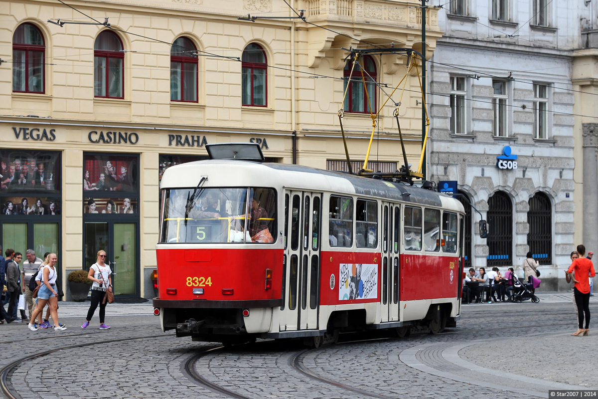 Прага, Tatra T3R.P № 8324