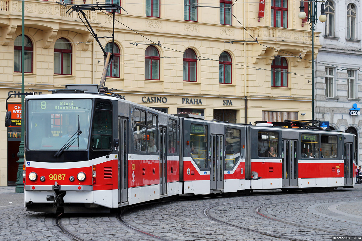 Прага, Tatra KT8D5R.N2P № 9067