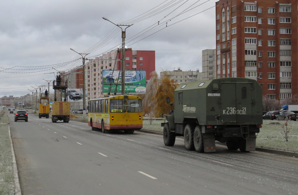 Новочебоксарск — Последствия ледяного дождя 17-18.10.2014