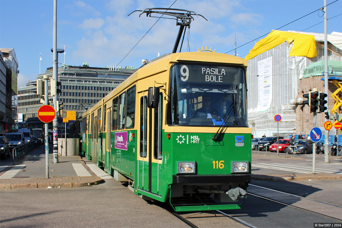 Хельсинки — Эспоо, Valmet MLNRV1 № 116