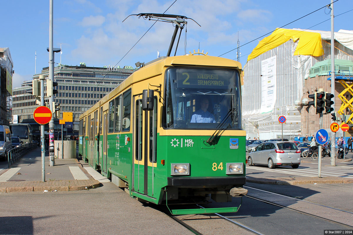 ჰელსინკი — ესპუო, Valmet MLNRV2 № 84