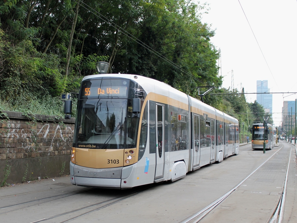 Брюссель, Bombardier T3000 № 3103