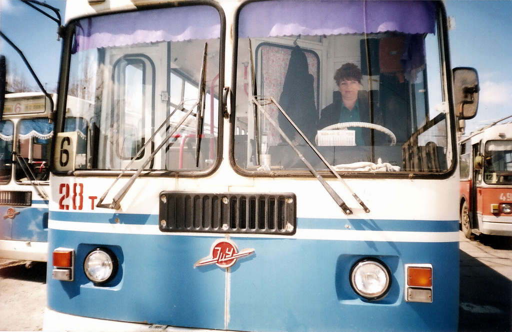 Новороссийск, ЗиУ-682Г-012 [Г0А] № 28; Работники электротранспорта