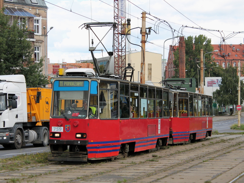 Щецин, Konstal 105Ng/S № 759