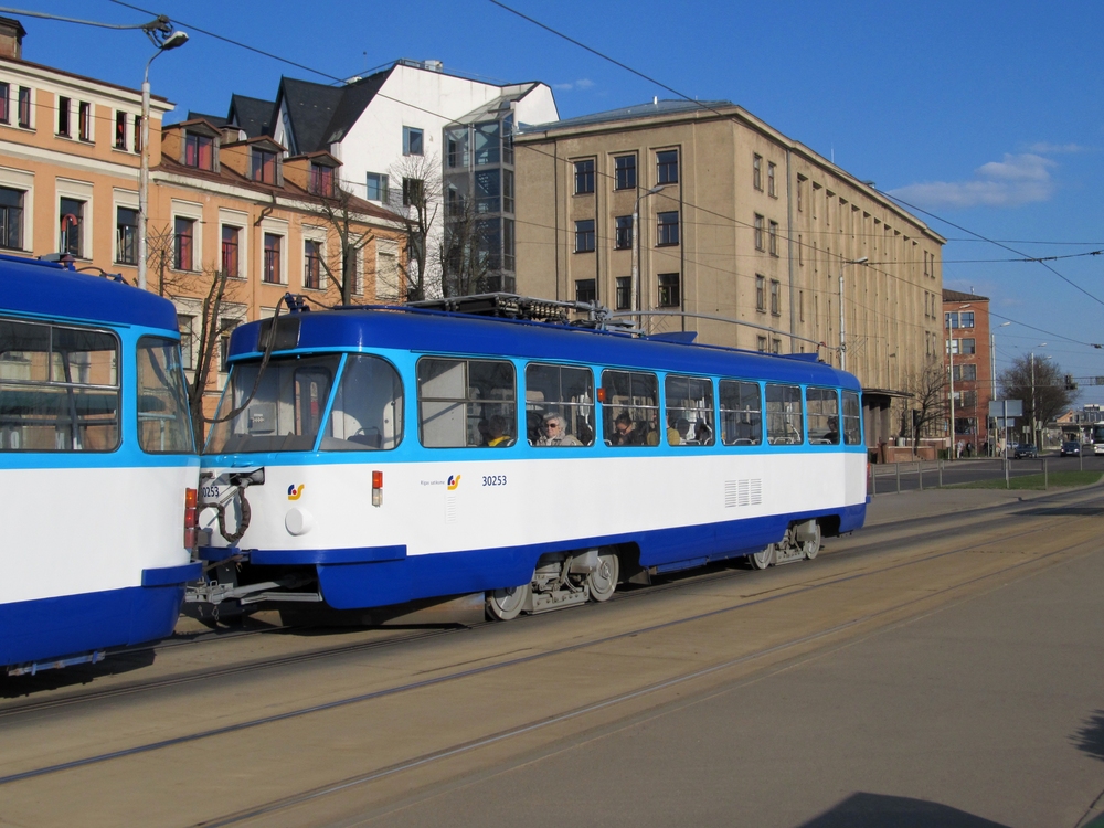 Рига, Tatra T3A № 30253
