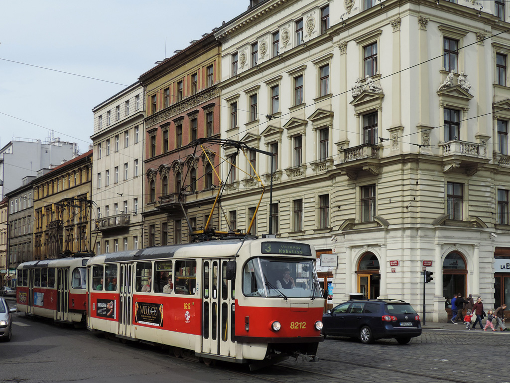 Прага, Tatra T3R.P № 8212