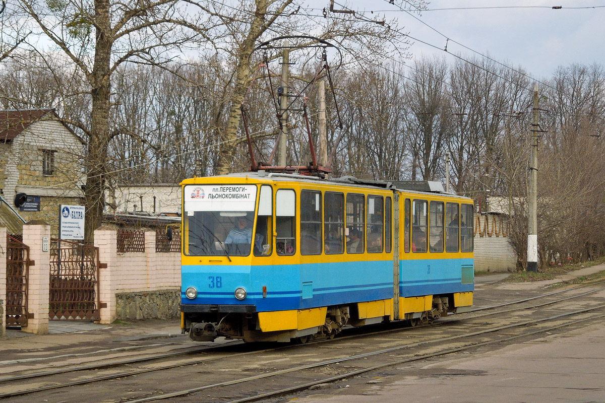 Житомир, Tatra KT4SU № 38