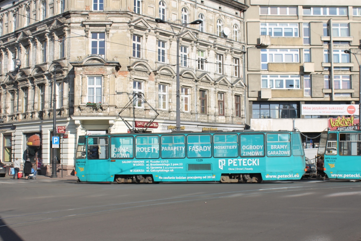 Lodzė, Konstal 805Na nr. 1329