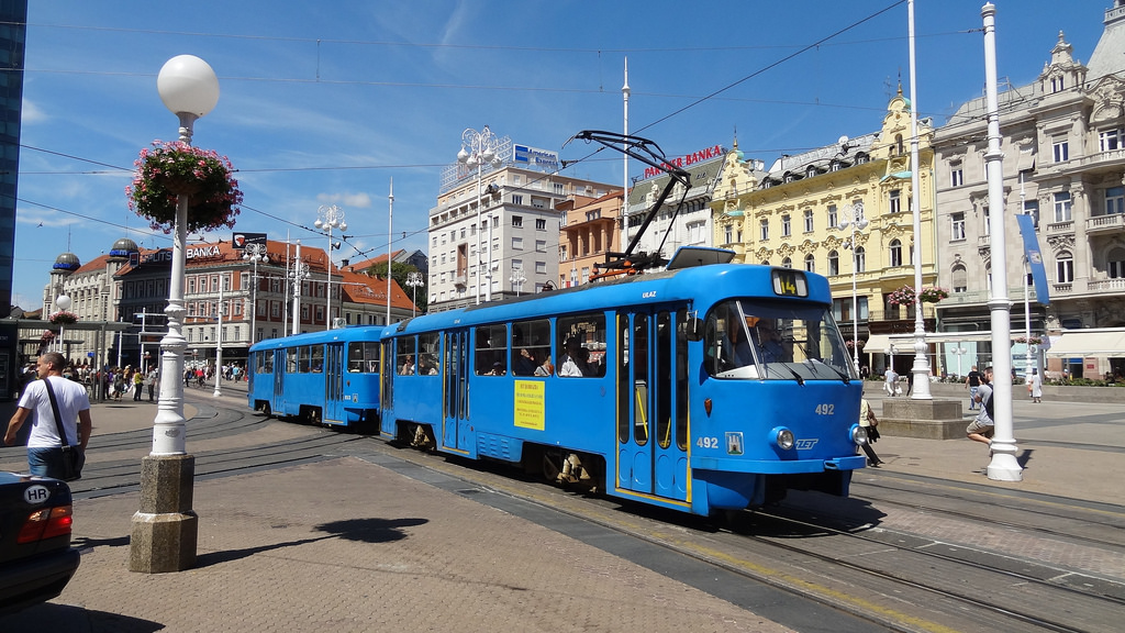 Загреб, Tatra T4YU № 492