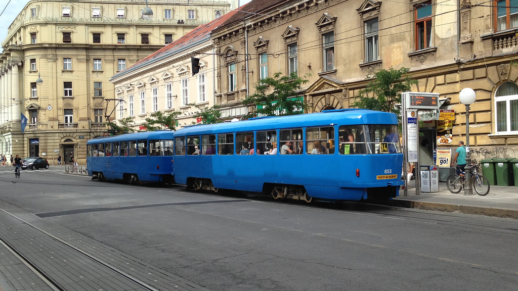 Загреб, Tatra B4YU № 853