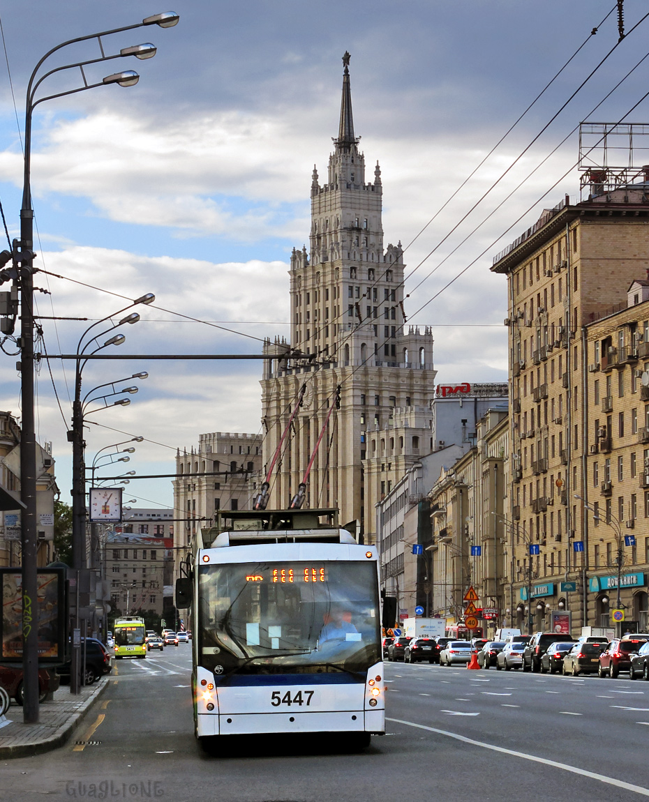 Москва, Тролза-5265.00 «Мегаполис» № 5447