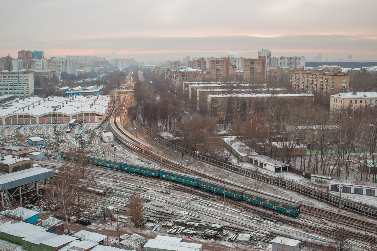 Moskwa, 81-717 (LVZ) Nr 8548; Moskwa — Metro — [4] Filyovskaya Line