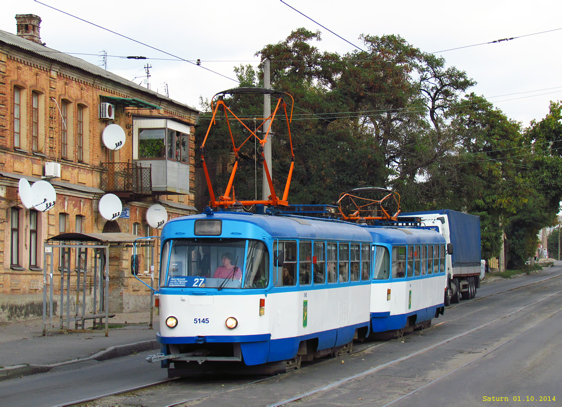 Харков, Tatra T3A № 5145