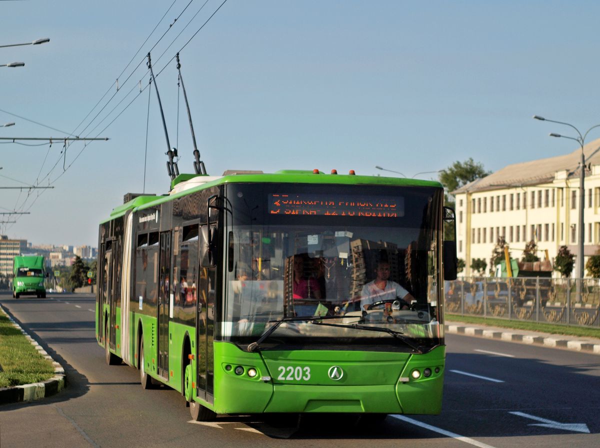 Харьков, ЛАЗ E301D1 № 2203