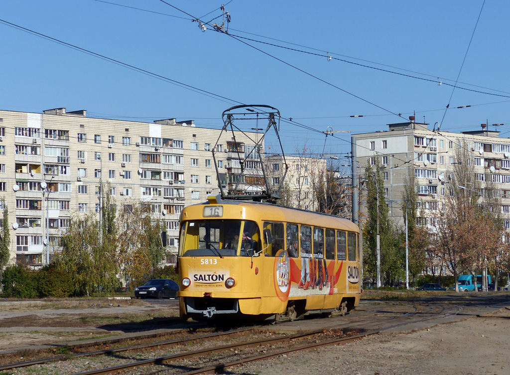Киев, Tatra T3SU № 5813