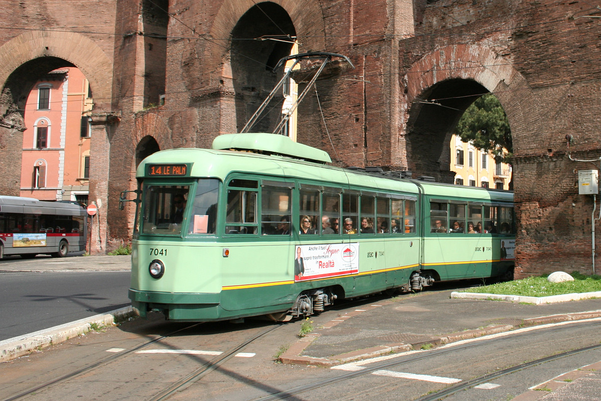 Рим, Treno Articolato Stanga (TAS) № 7041