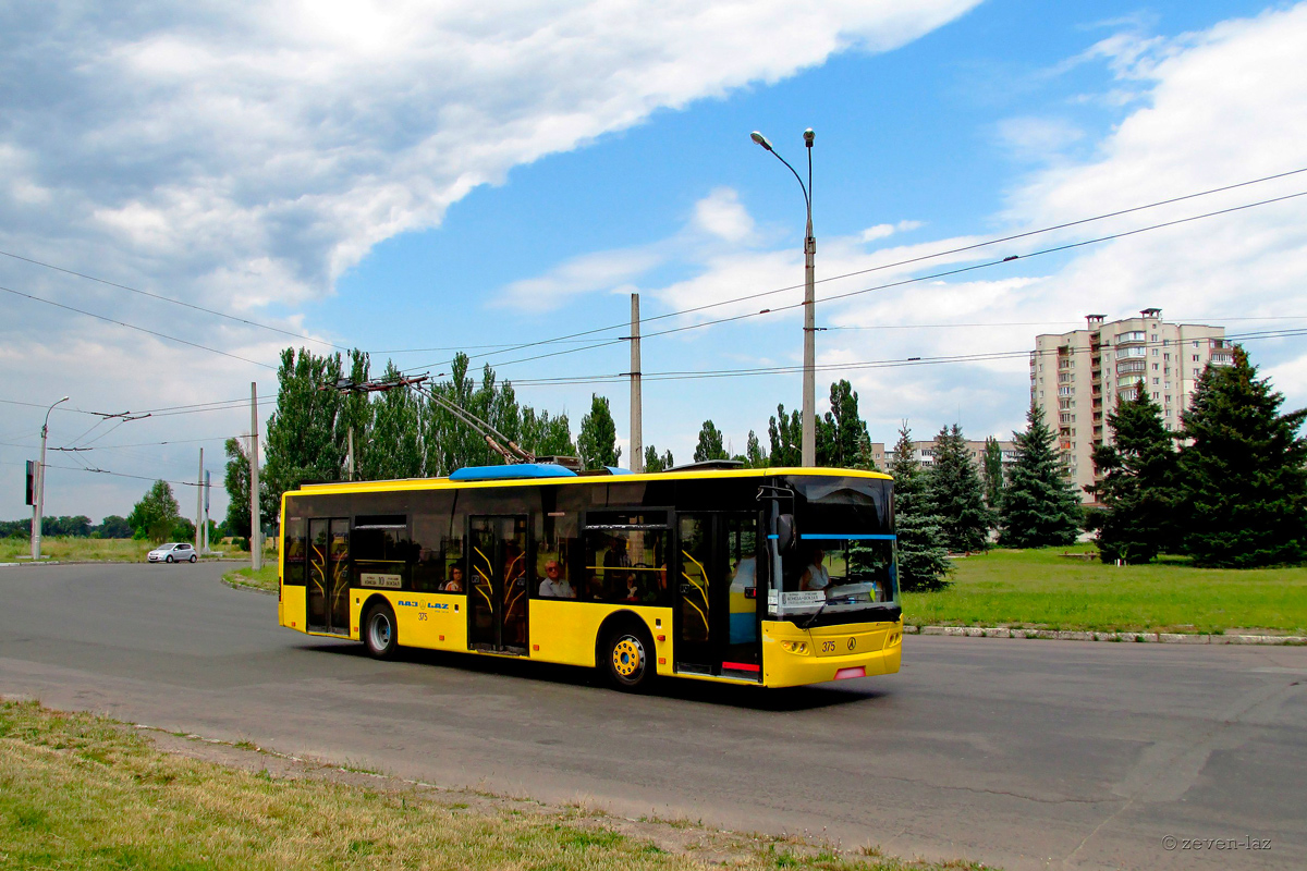 Черкассы, ЛАЗ E183D1 № 375