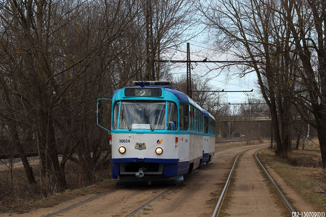Рига, Tatra T3A № 30024